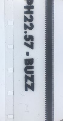 16mm Buzz Track.