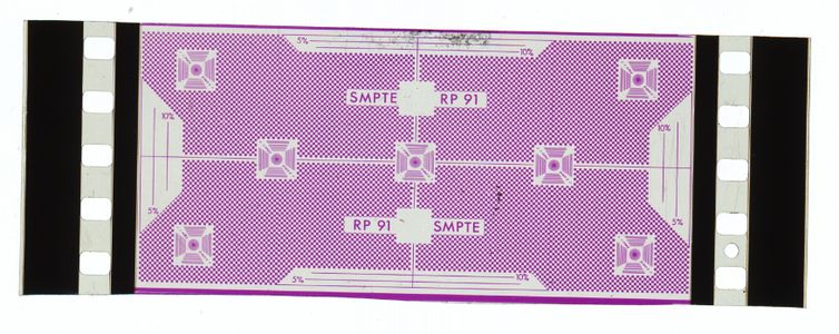 SMPTE RP 91 5/70 test film